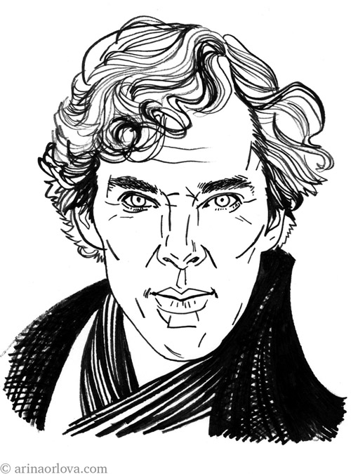 Faces of Sherlock Holmes - Arina Orlova